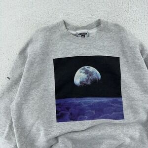 vintage 90s FISHER SCIENTIFIC EARTH OUTER SPACE EARTH CREWNECK SWEATSHIRT XL